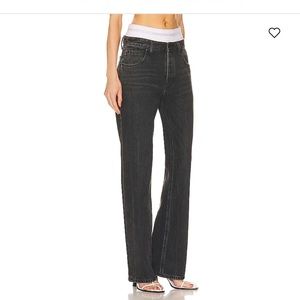 Alexander Wang Underwear Low Rise Straight Pant